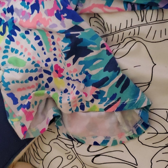 Lilly Pulitzer Madilyn Romper in Dive In - Picture 5 of 6